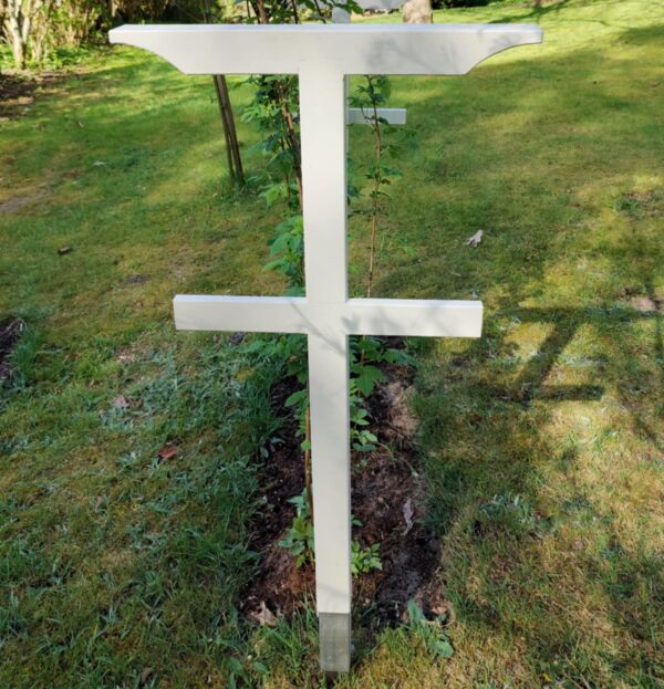 9d685877-cbbb-42bd-804f-c69a3147f699 Hallonstolpar i par, inklusive jordankare