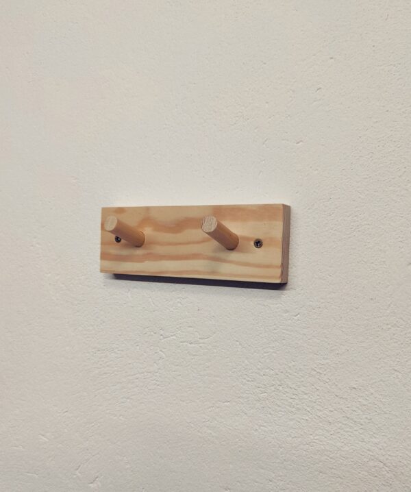 Kroklist 2 krokar Fur Obehandlad